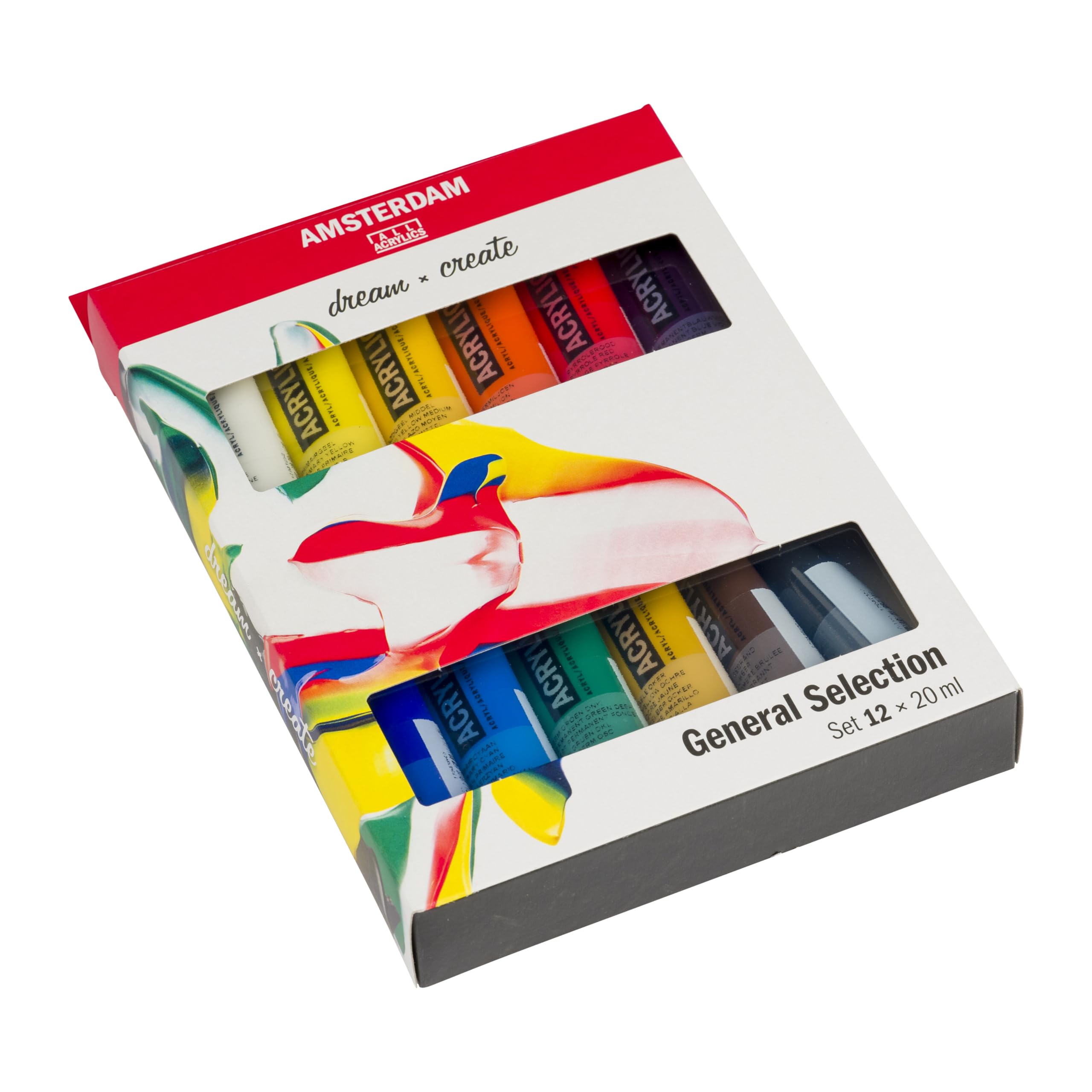 Amsterdam Acrylic Standard Series 20ml Pastel Colours Set Of 6 | Cass Art