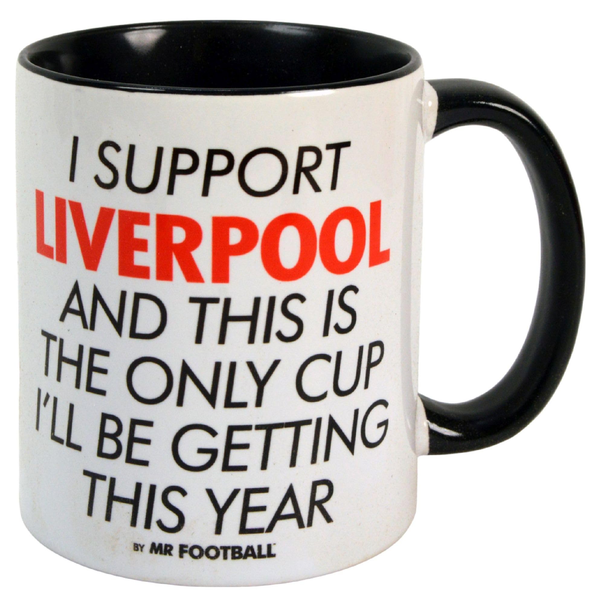 I Support Liverpool -Gift Boxed Mug Present idea for Fan Supporter