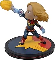 Vista 3 de QMx Diorama de figura Q-Fig de Capitán Marvel