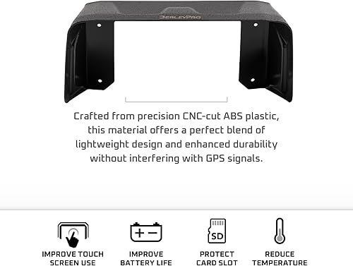 Vista 19 de BerleyPro Visera compatible con Garmin GPS, buscadores de peces y buscadores de profundidad