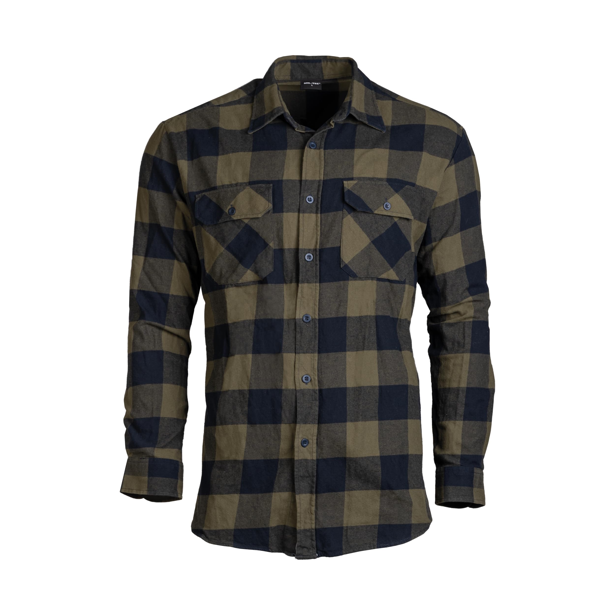 Mil-Tec Flannel Blouse Black XXL