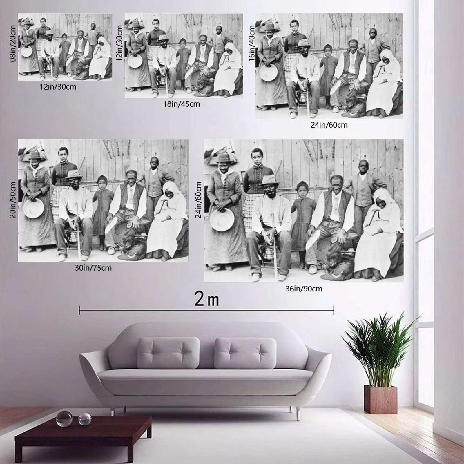 Stampa artistica su tela con immagine di Harriet Tubman Civil Rights - Black Slave Civil War - Underground Railroad - Poster artistico da parete per camera da letto moderna