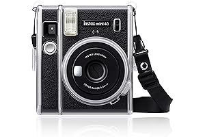 Fintie Protective Crystal Clear Case for Fujifilm Instax Mini 40 Instant Film Camera
