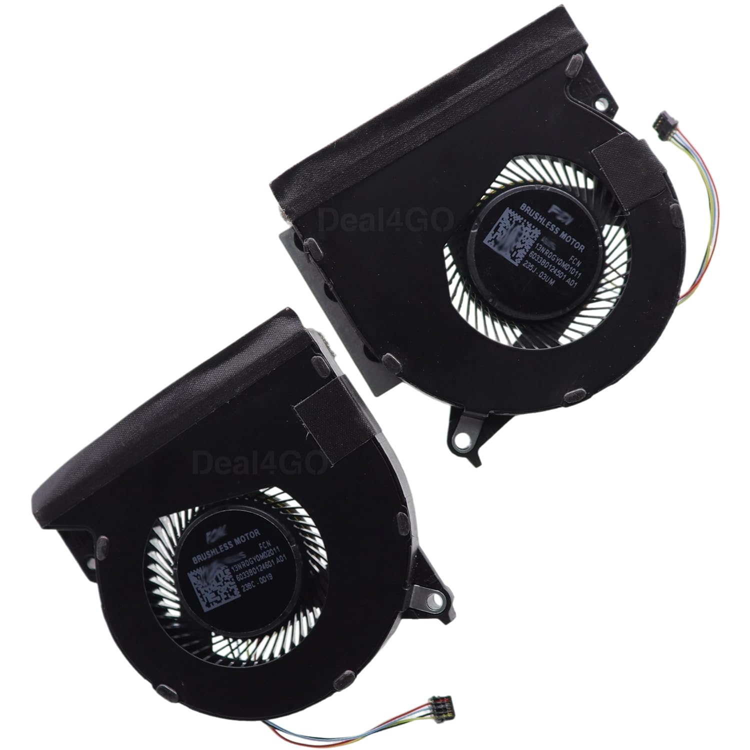 Deal4GO CPU & GPU Graphics Cooling Fan Replacement for ASUS ROG Ally RC71L NR2301L Gaming Handheld Console (2023)