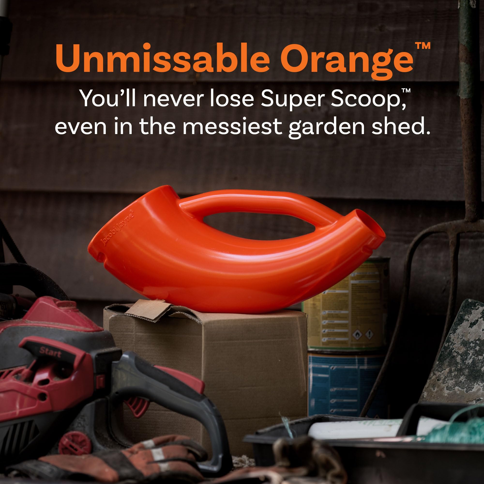 Jacobi Jayne® SuperScoop™ Cuillère à graines pour Oiseaux – ramasser, Transporter et Verser sans renverser – Parfait pour remplir Vos mangeoires d'oiseaux avec de la Nourriture pour Oiseaux – Fait