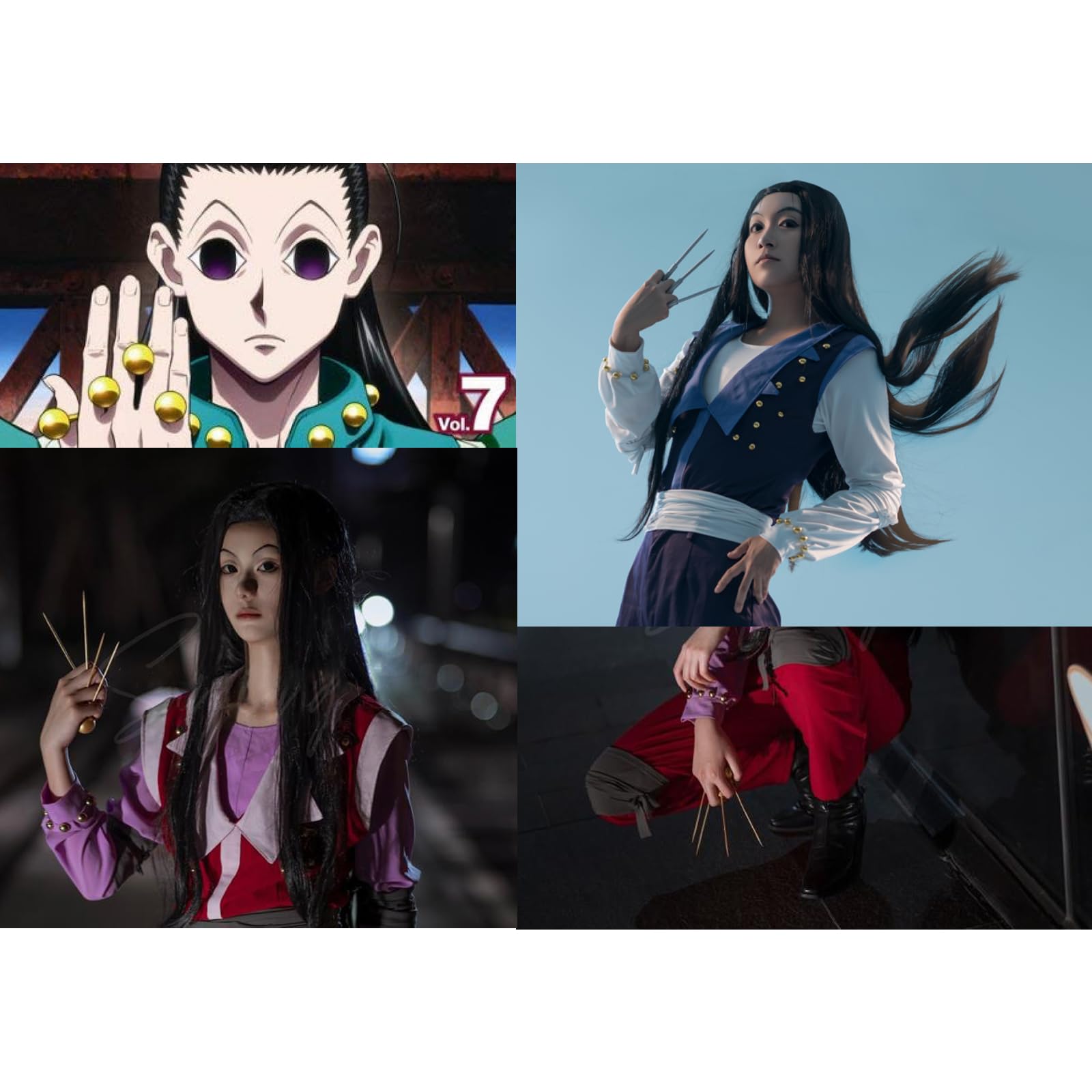 Amazon.co.jp: [Plazhen] コスプレ道具 武器 針 イルミ=ゾルディック