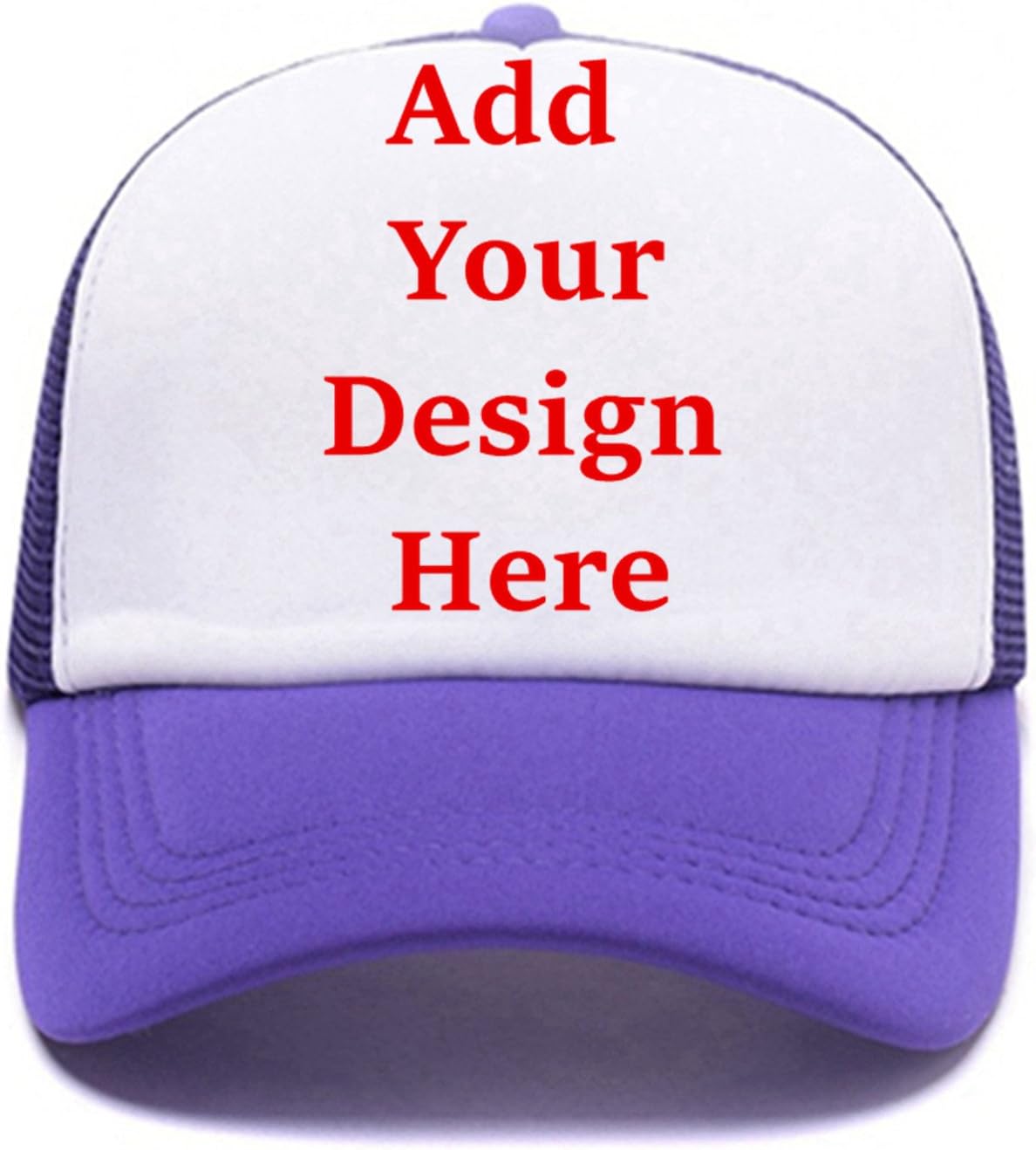 Personalized Snapback Trucker Hats Custom Unisex Mesh Outdoors Baseball Caps