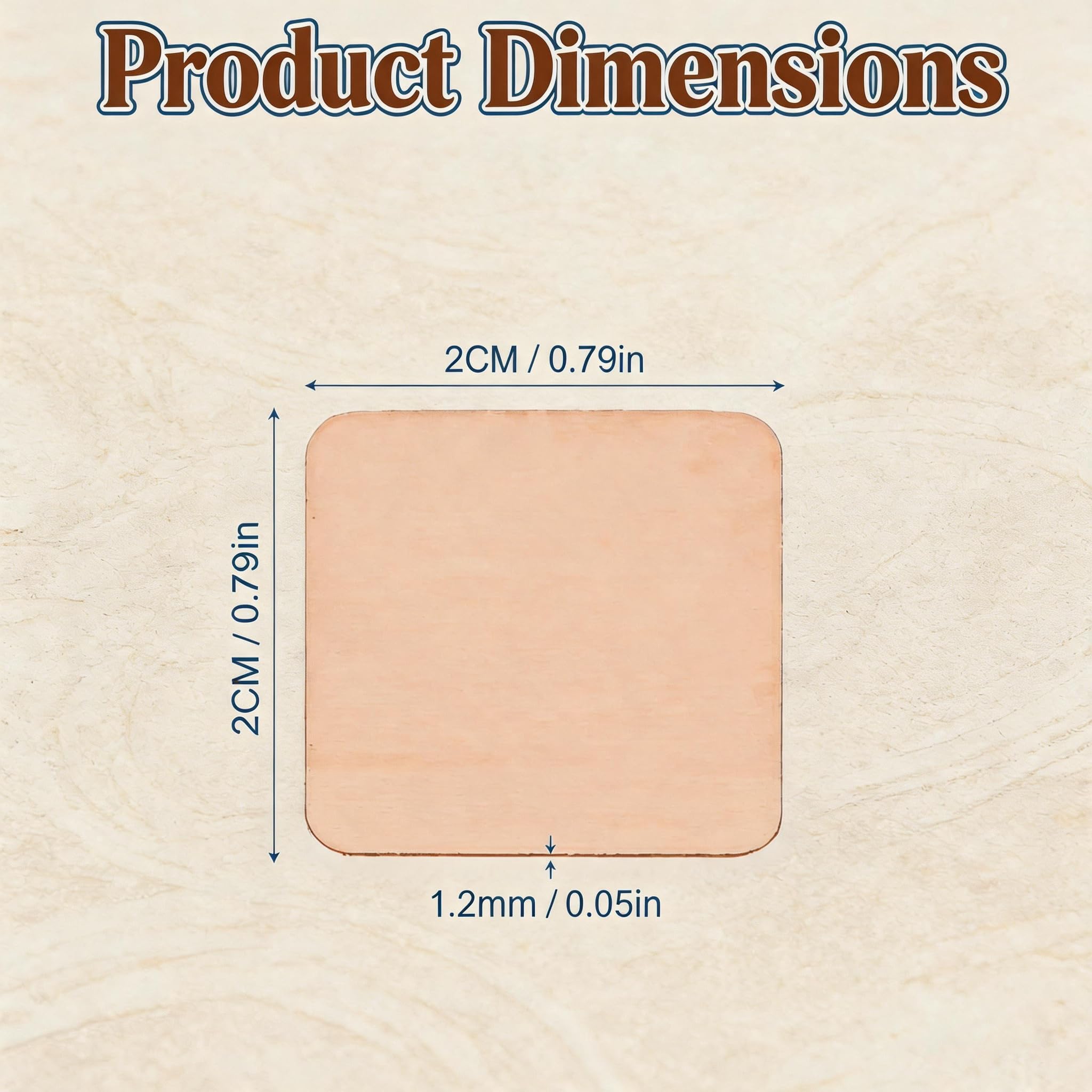 IC Chipset GPU CPU disipador térmico de cobre Pad Cuña tamaño 20 x 20 x 1,2 mm, paquete de 20