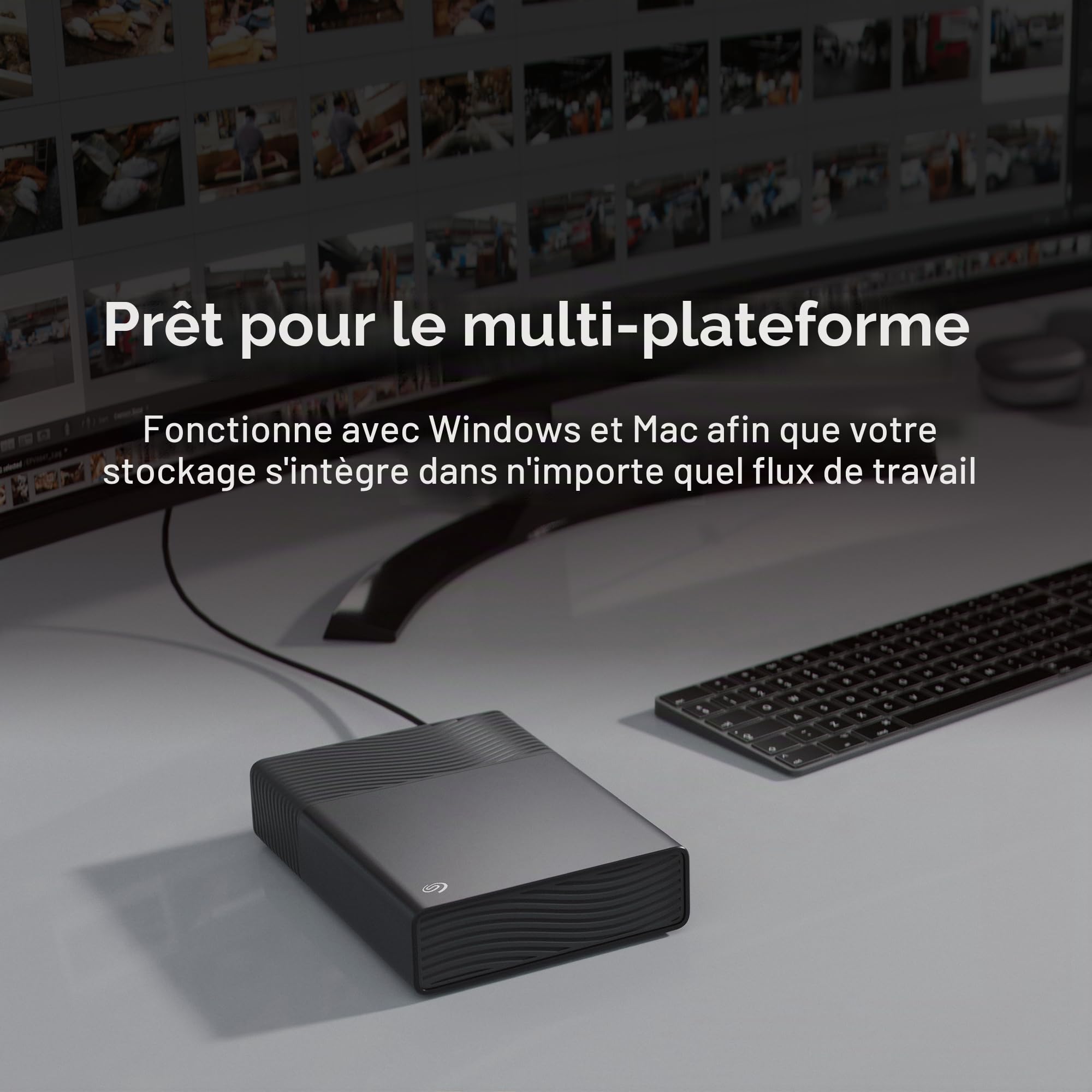 Seagate 8TB One Touch Disque Dur Bureau | USB-C (STNB8000400)
