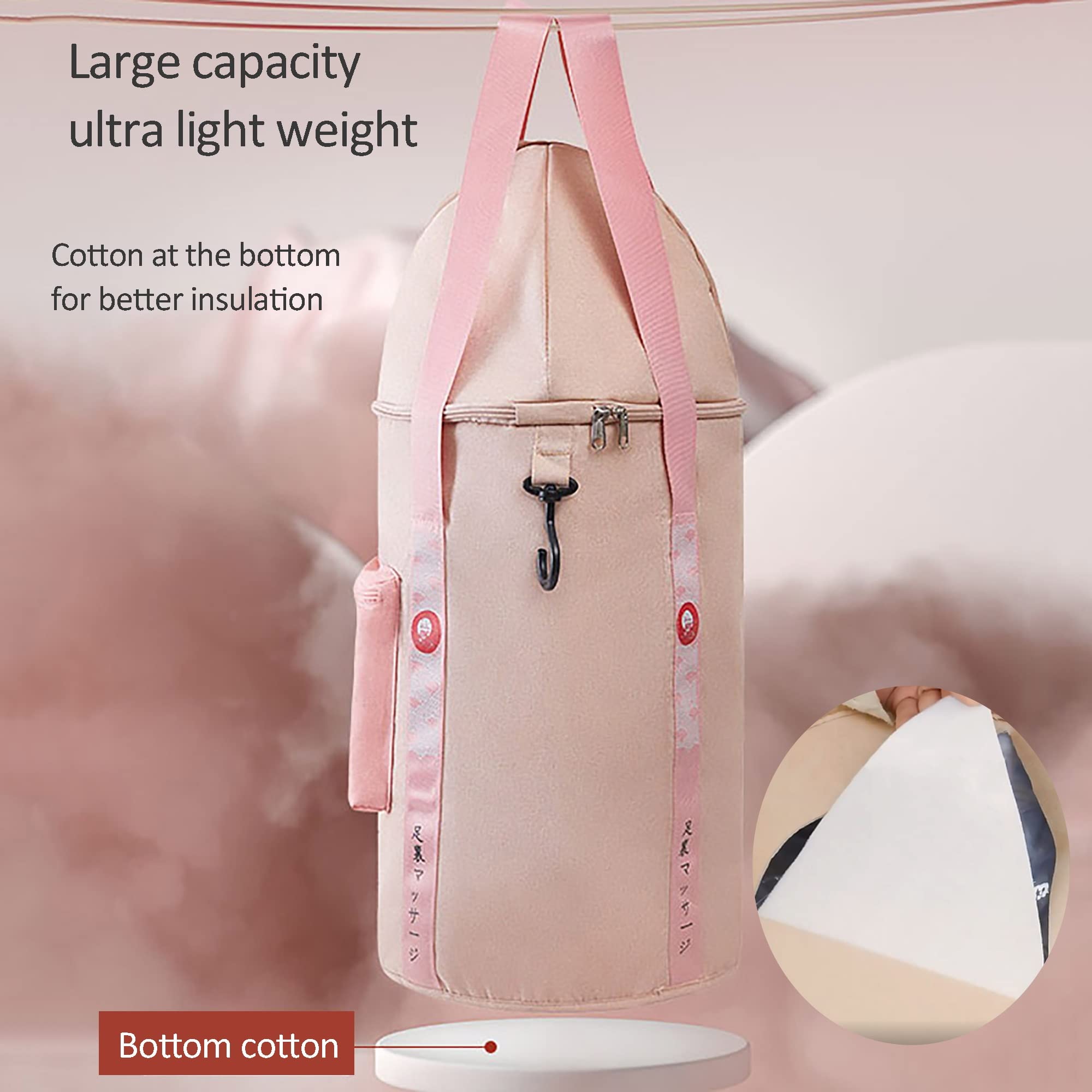 Bassine Pied Portable Étanche Seau Pliant Grande Capacité Seau Pliable Pour Tremper Voyage Pour Camping Randonné Pêche,Conception De La Bouche Du Faisceau,Fumigation Du Genou Entièrement Enveloppée (