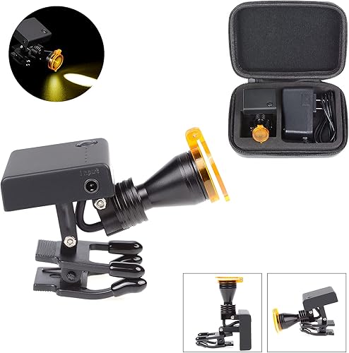 Miniatura 4 de Cabeza 5W para gafas con clip óptico tipo + caja de almacenamiento (5W)