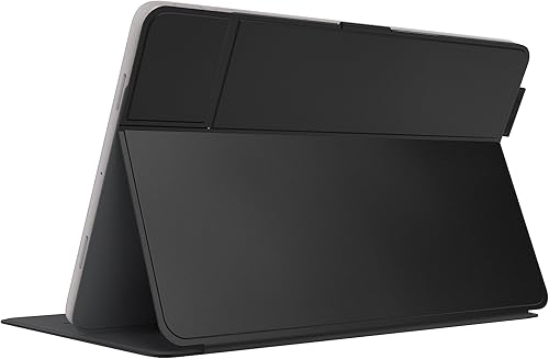 Miniatura 2 de Speck Funda y soporte para tableta Google Pixel 2023 Diseño plegable delgado, ángulos de visión ajustables, protección de lente de cámara Soporte y