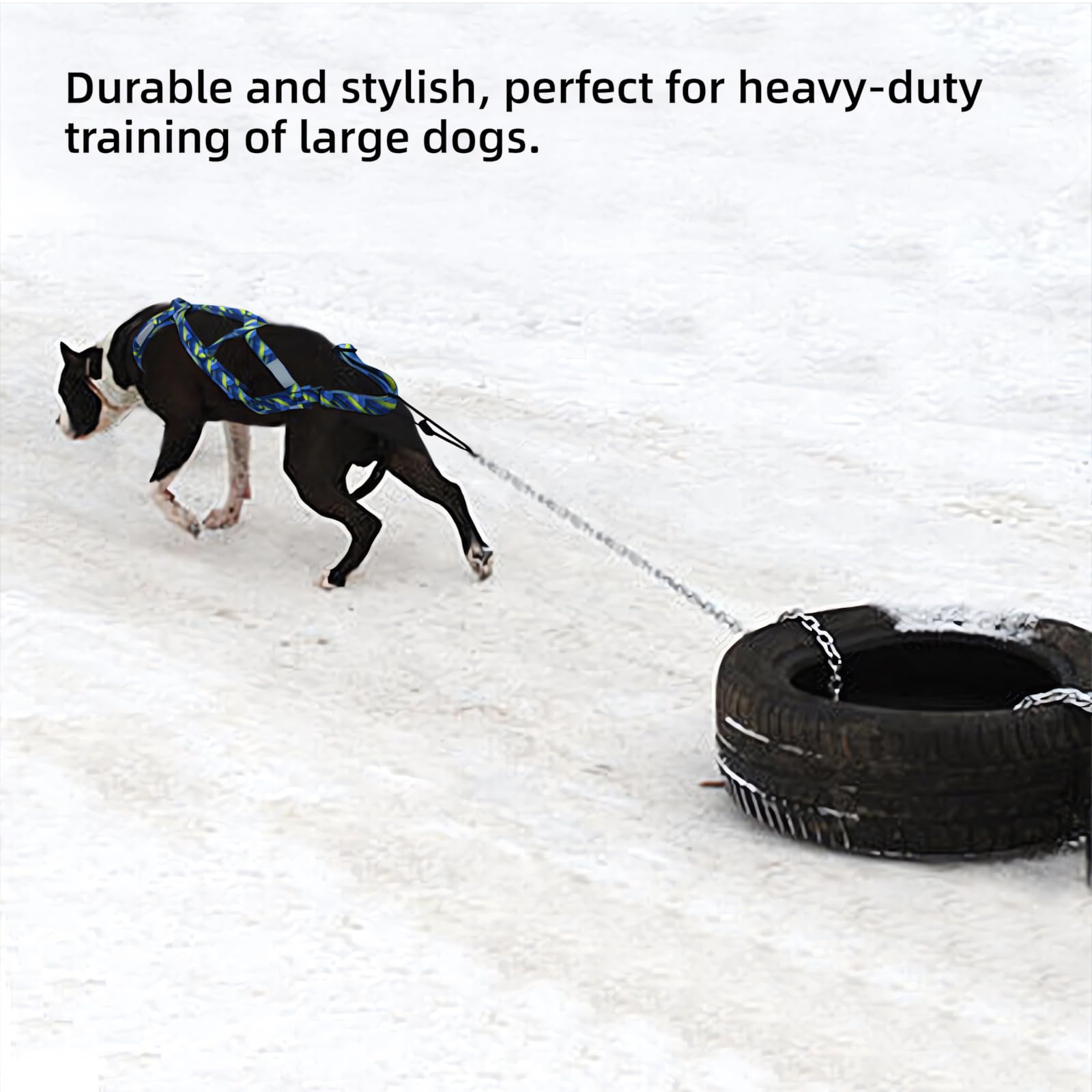 Sled Dog Chest And Back Harness Suitable For Medium Large