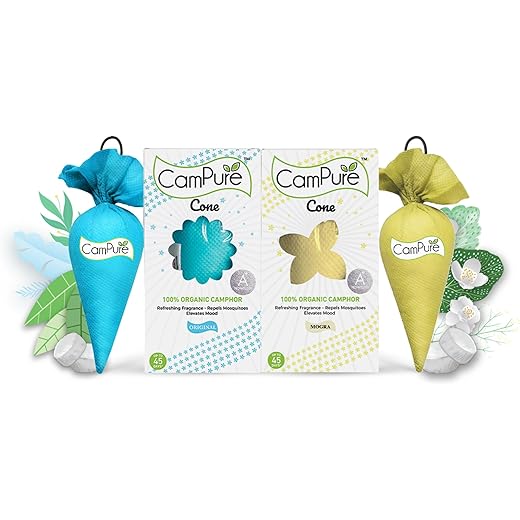CamPure Camphor Cone Pack of 2