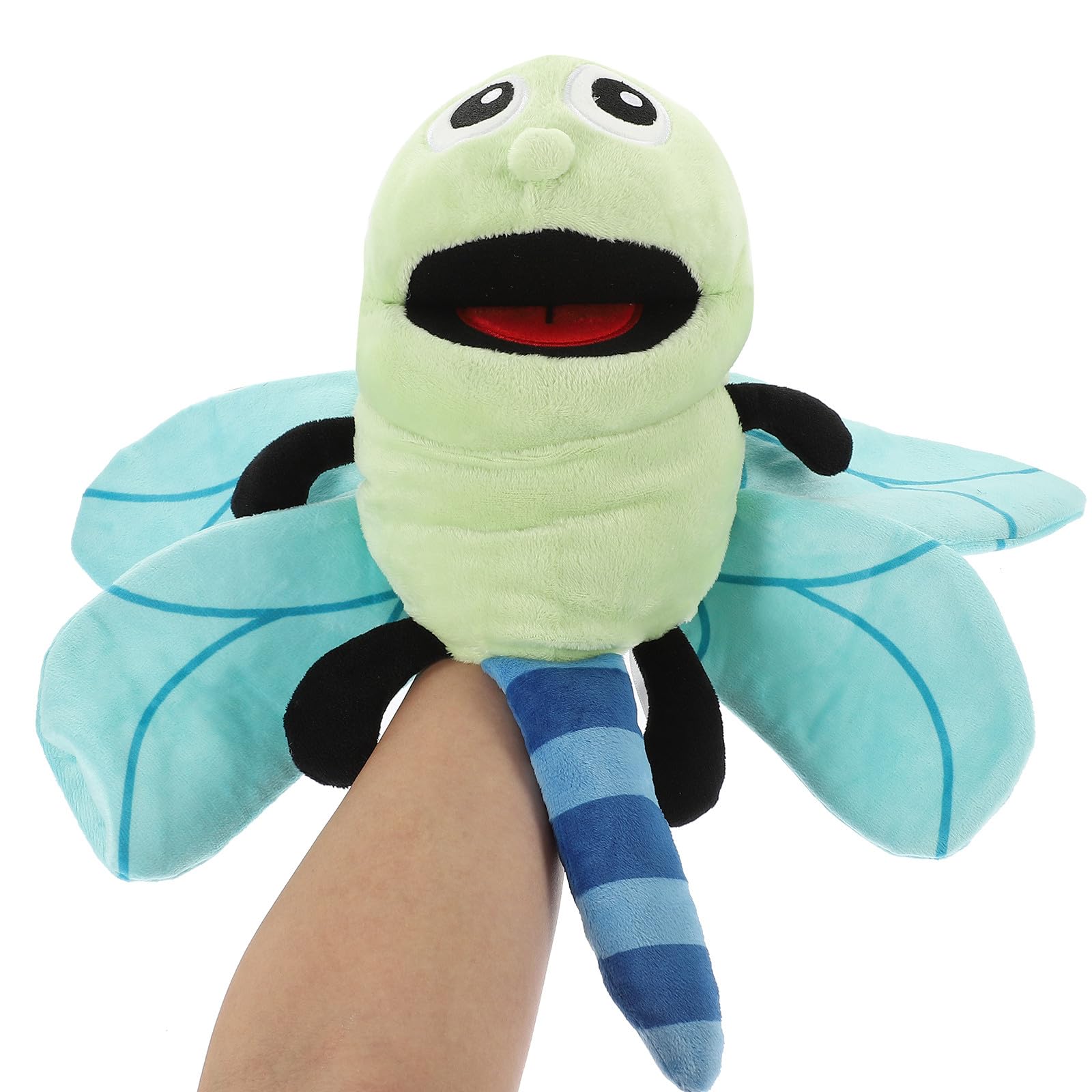 HEMOTON Marioneta de Mano de Peluche de Insecto Adorable para Niños Relleno de Algodón PP y Felpa, Experiencia Inmersiva y Realista para Juegos Creativos