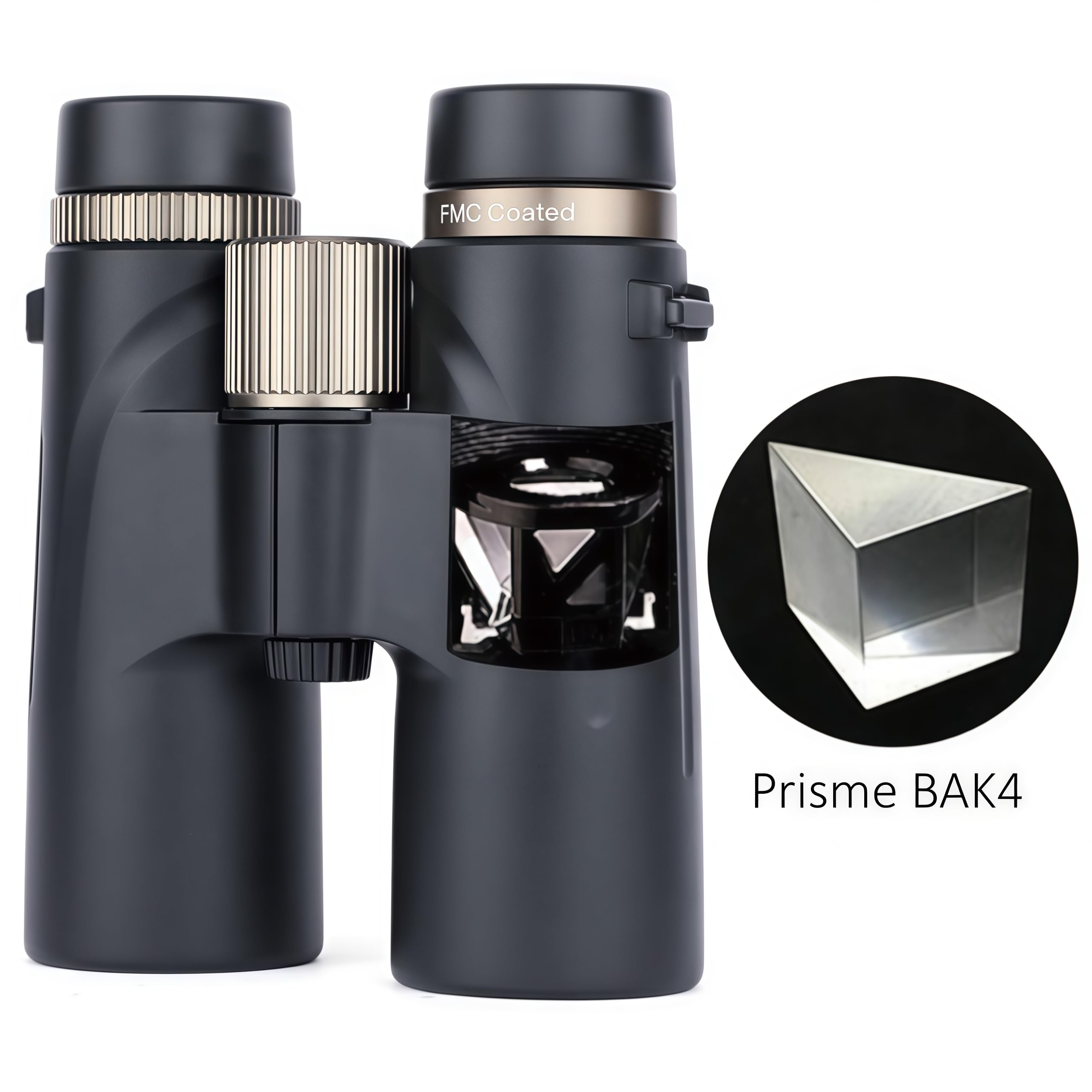 Bosco Jumelles C9 Original Full FMC Treatment and IPX7 Water Resistant Body - Ideal for Observation and Exploration (Vert 12 x 42)