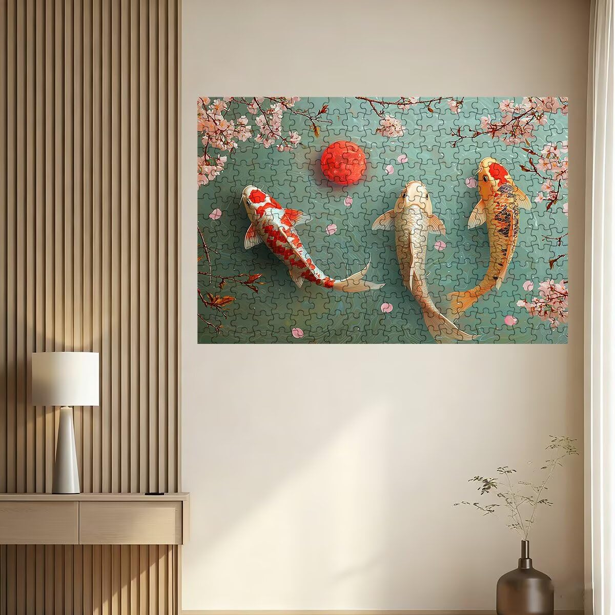 Puzzle 1500 sztuk zwierzęta, puzzle ryby, puzzle 1500 dorosłych, puzzle dla dorosłych z pudełkiem prezentowym, wyzwanie drewniane puzzle dla całej rodziny, oryginalne prezenty dla kobiet Decor -2624