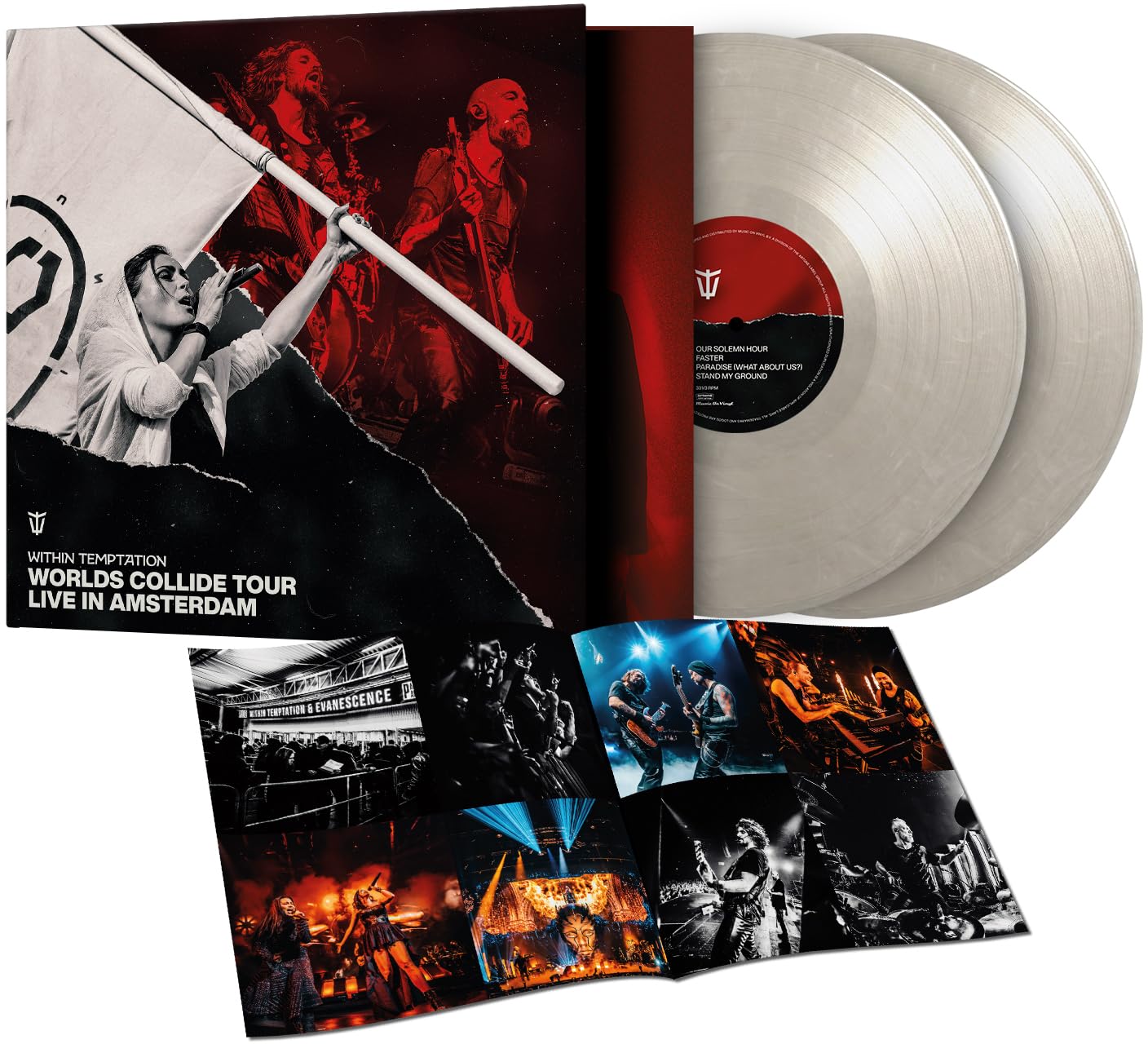 Within Temptation Worlds Collide Tour - Live in Amsterdam 2-LP Standard