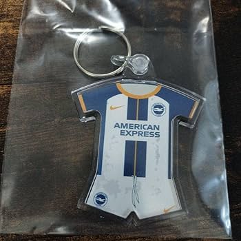 サッカーファン必携！三苫薫選手×ブライトン 公式キーホルダー サッカーファン必携！三苫薫選手×ブライトン 公式キーホルダー