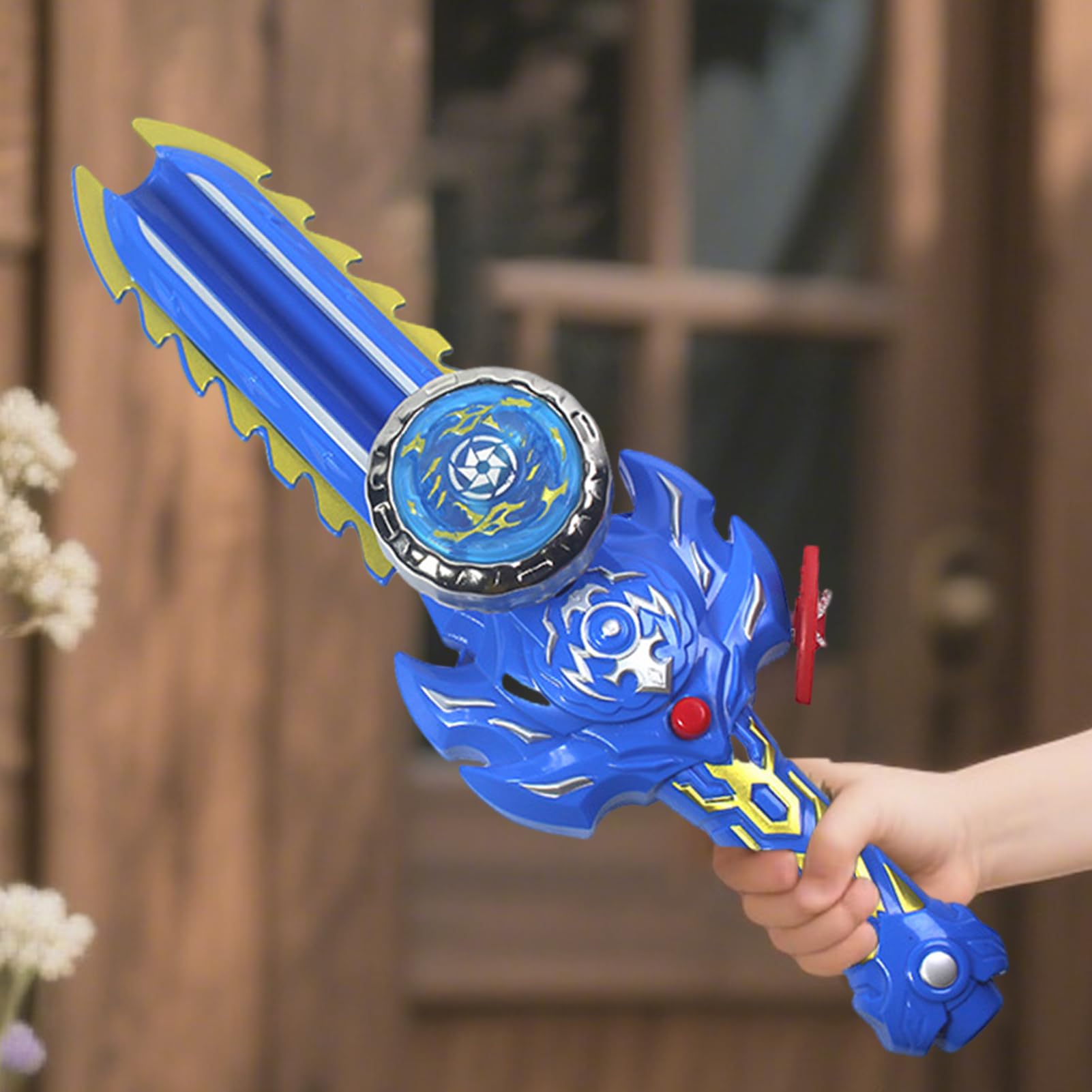 Espada De Beybladee Brillante, Top De Batalla, Giroscopio con Luces, Efectos De Sonido Y Luz, Diversión Interactiva De Batalla De, 29x8x3cm/11.42x3.15x1.18 Pulgadas para Niñas De Niños De