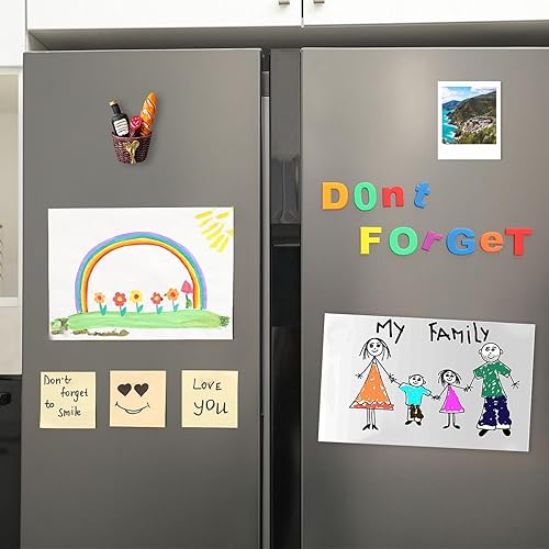 Miniatura 6 de DIYMAG Cinta magnética, 2 rollos de tira magnética con fuerte autoadhesivo y flexible, rollo de cinta magnética para proyectos de manualidades,