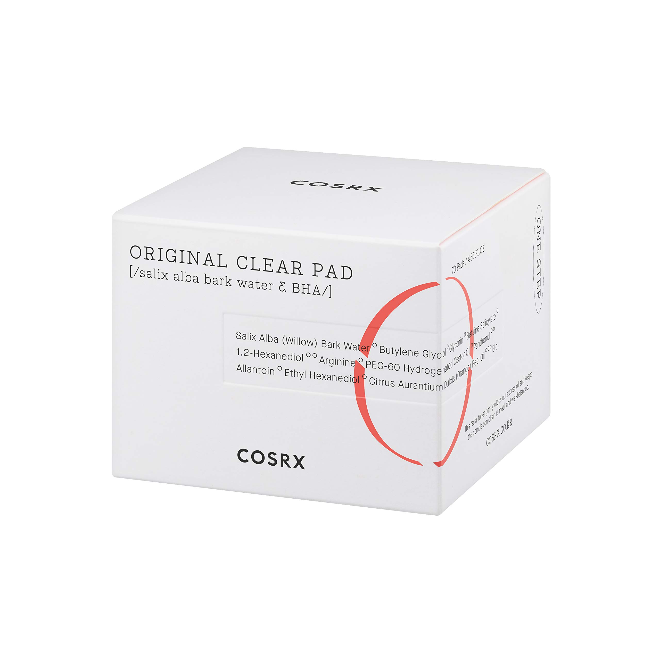 Amazon.co.jp: COSRX ワンステップ オリジナル クリア パッド, 70枚