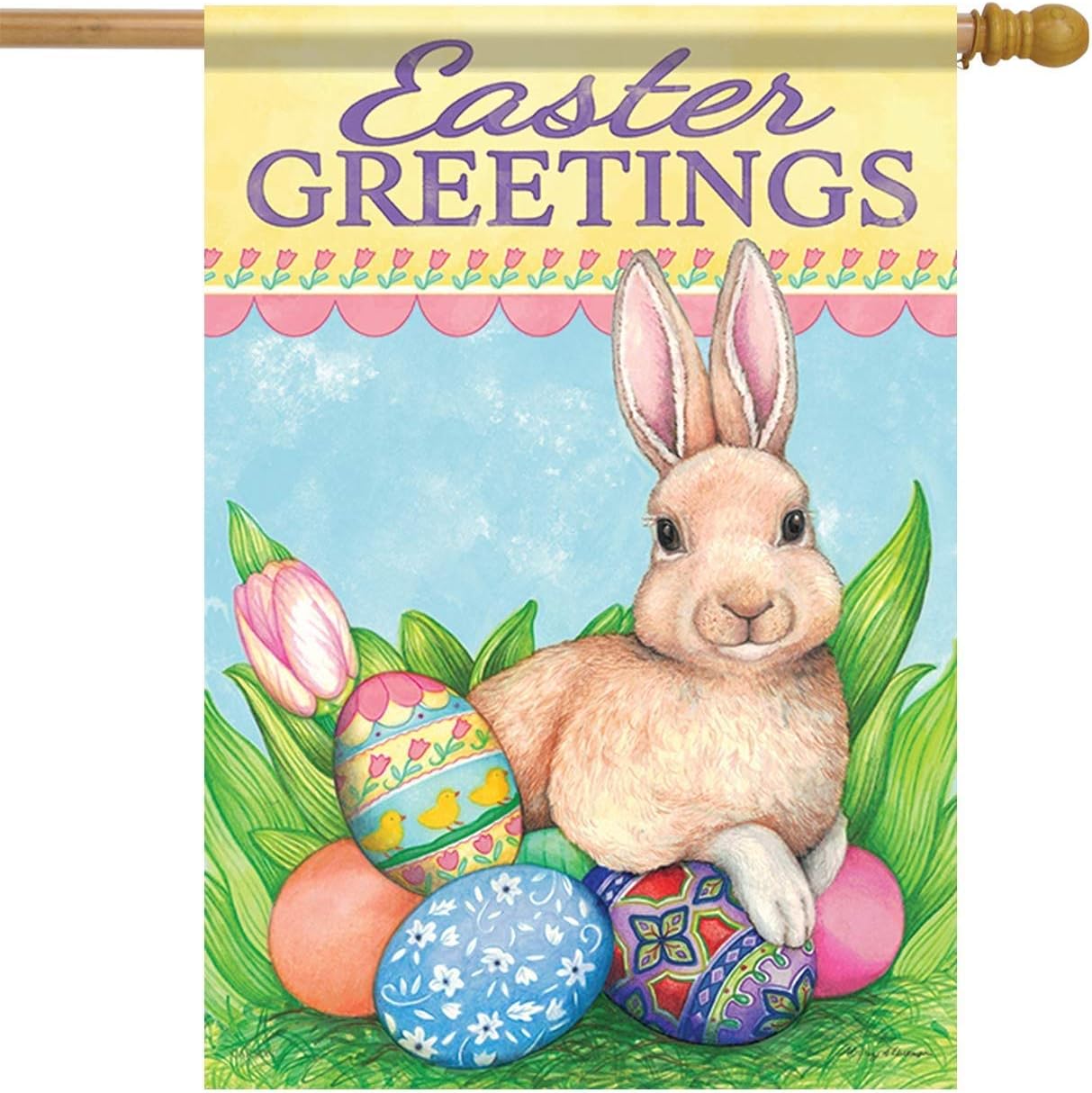 Carson House Flag - Easter Time