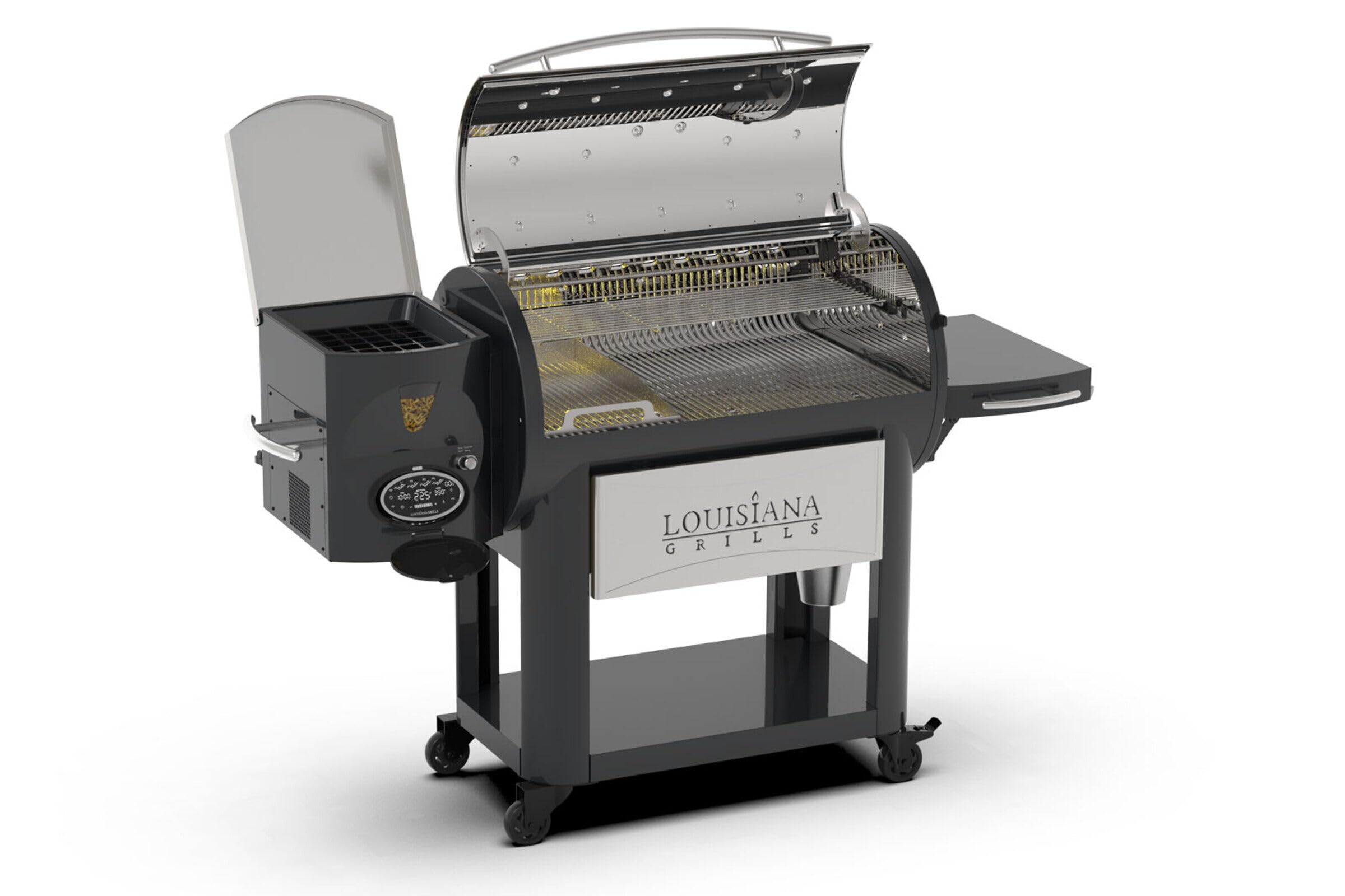 Barbecue à Pellets LG1200 Louisiana Grills Founders Legacy, Grill à Pellets, Barbecue, Écran Tactile Numérique Programmable avec Wifi et Bluetooth, Deux Sondes Thermiques Programmables