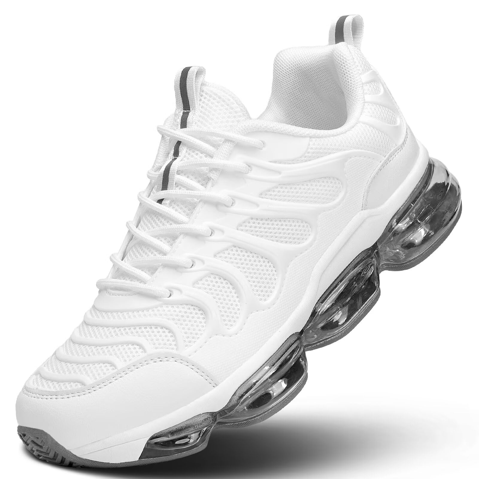 Mens Walking Shoes Fashion Tennis Running Sneakers Casual Non Slip Breathable Trail Sport…