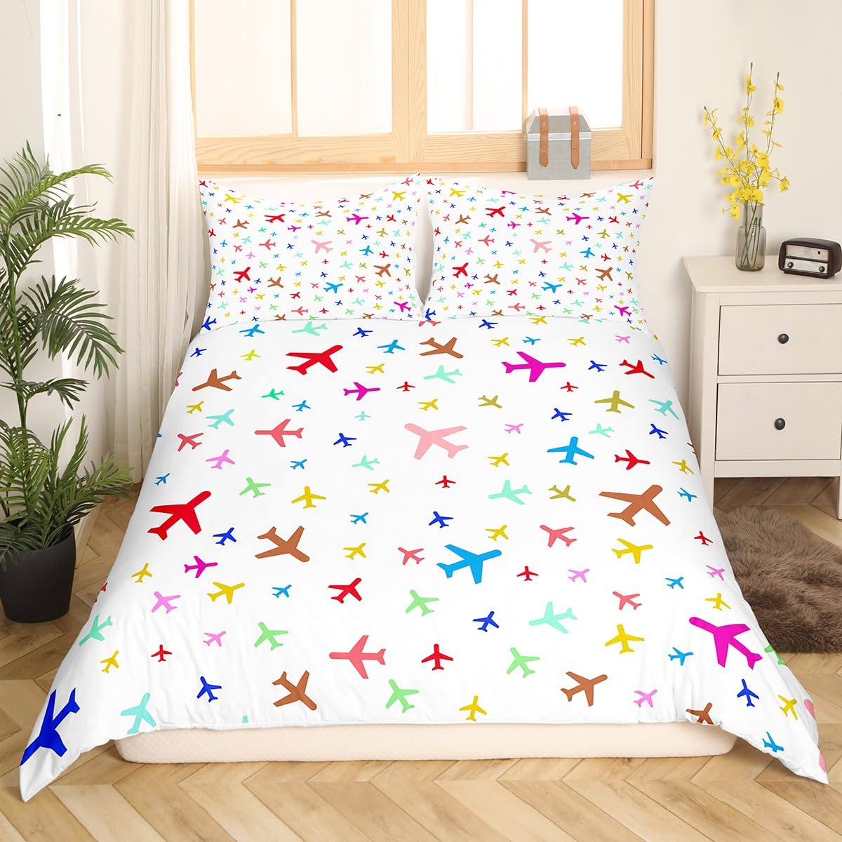 Tennis Print 100% Baumwolle Bettbezug 135x200 Für  Produktbild-Vorschau 4