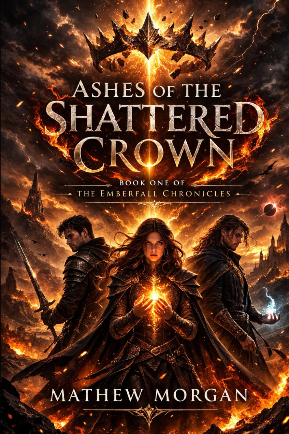 Ashes of the Shattered Crown: 1 (The Emberfall Chronicles)