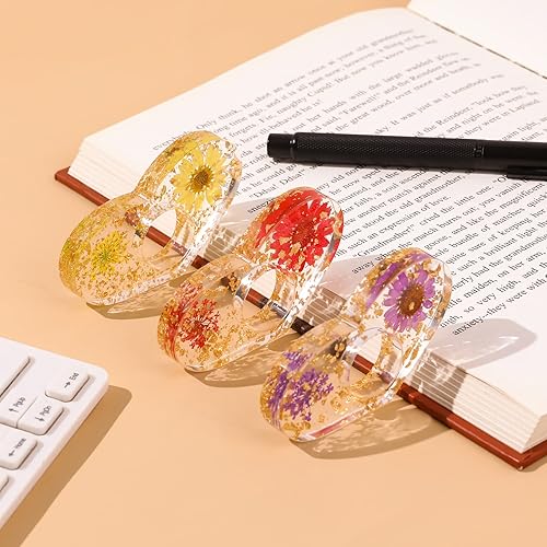 Miniatura 2 de Soporte para páginas de libros 3 piezas regalos para amantes de los libros soporte para abrelibros de resina soporte para el día de San Valentín