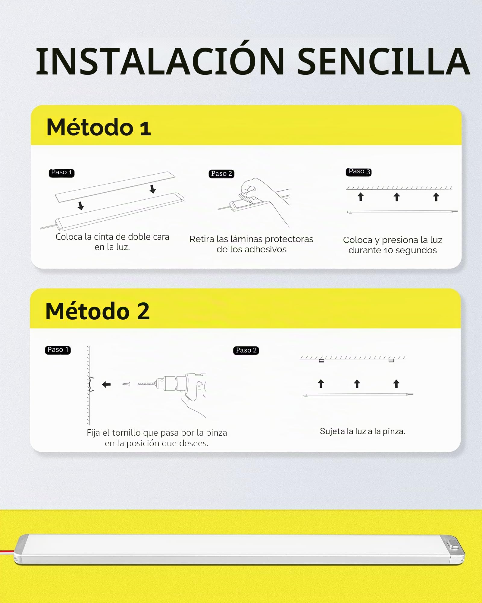 MERTTURM Luce LED Coche Interior 12V, 1000LM Super Brillante Barra LED Iluminación Auto 12-85 Voltios con Interruptor, 228LED Blanco Tubo Lámpara de Coches para Caravana RV Barco Camper Vehículo, 4pcs