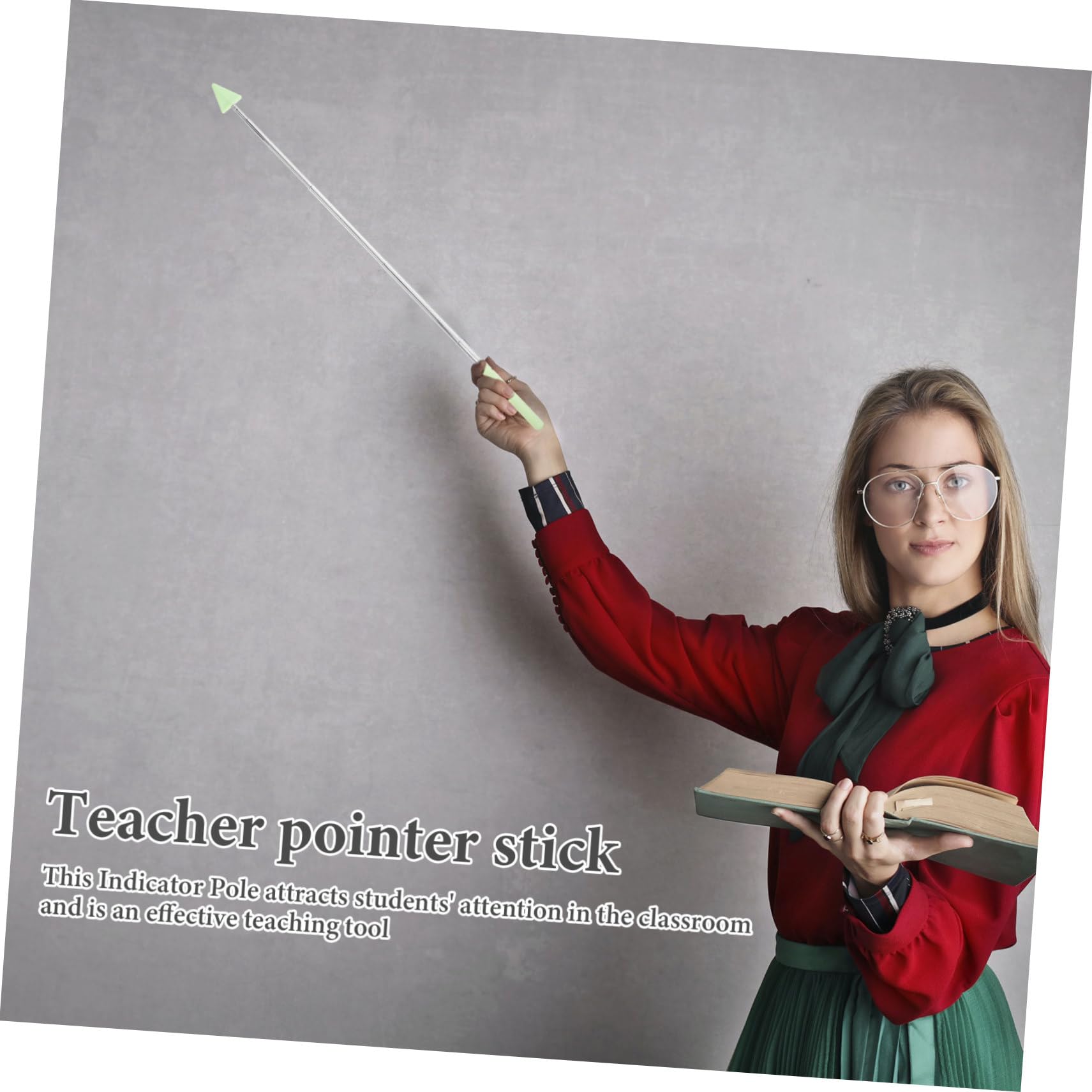 Amazon | Operitacx 5個本 教育用指示棒 伸縮可能な板指示棒 手持ちの