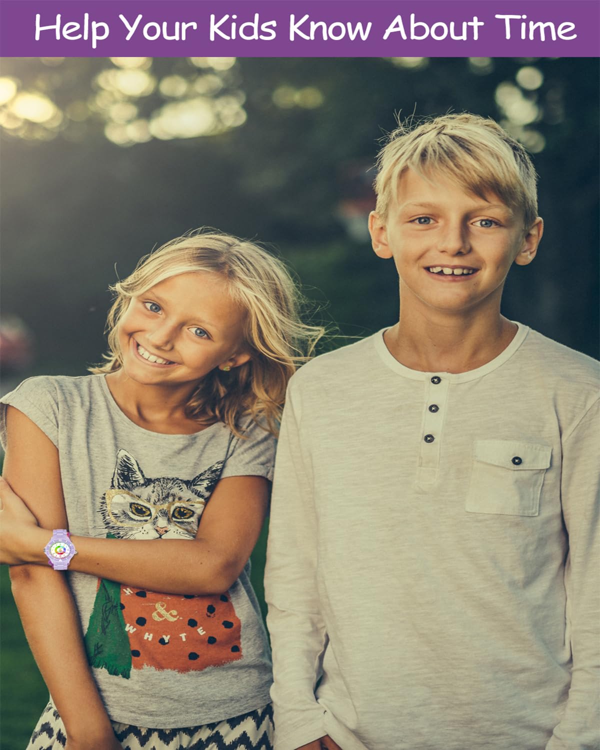 Weayege Orologio per Bambino Bambini,Orologio per bambini,Orologio da polso per bambinia,Educativo Orologio Bambina,Orologio Didattico Regalo Bambino,Orologio per bambini da 5 a 18 anni