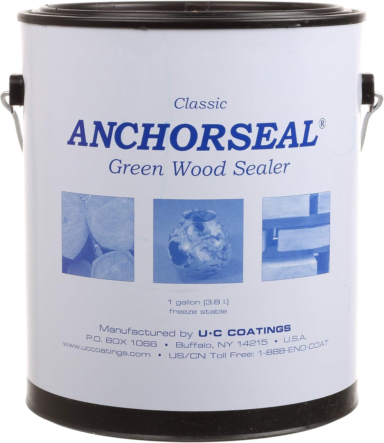 ANCHORSEAL Classic Log & Lumber End Sealer Water Based Wax Emulsion