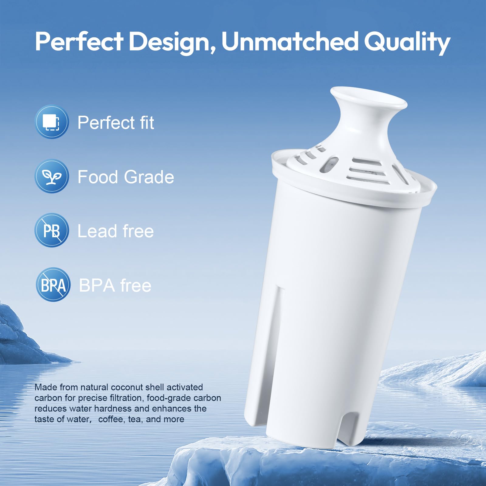 Brita Filter Replacement - 6 Pack for Fresh Water -7