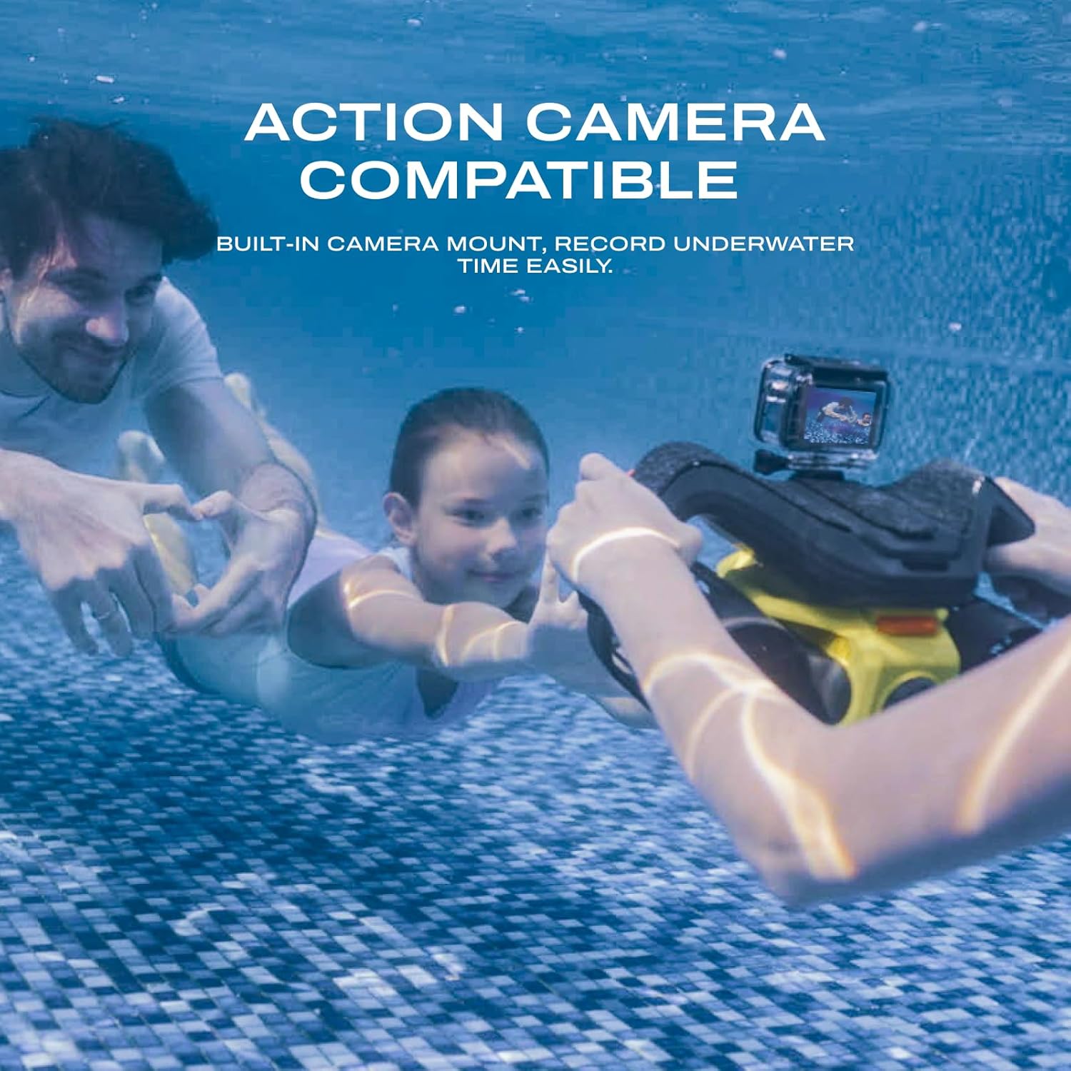 Lefeet C1 C1 Water Scooter Dual Motors: Maximum Battery Duration 60 minutes with assembly of the IPX8 100FT camera waterproof for water sports, scuba in the pool, children/adults diving 4 71rNWYgsoSL. AC SL1500