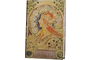 Alphonse Mucha Zodiac Journal: A Gilded and Mystical Journey of Self-Discovery