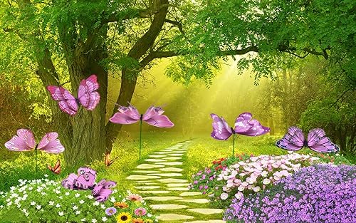 Miniatura 7 de FENELY Mariposa Jardín Estacas Decoraciones Al Aire Libre 3D Mariposas Césped Decorativo Patio Decoración Accesorios Adornos PVC Jardinería Arte