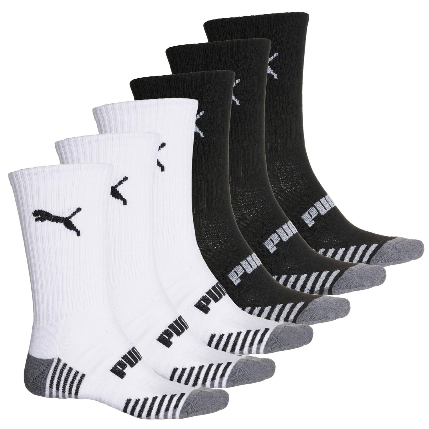 Men's 6 Pack Crew Socks