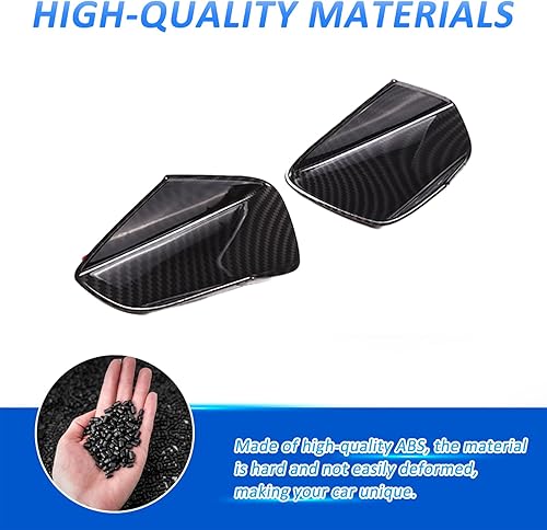 Miniatura 6 de Manija de puerta de automóvil para Chevrolet Corvette C7 2014-2019 2014-2019 Cubierta del panel del cuenco, accesorios exteriores (fibra de carbono)