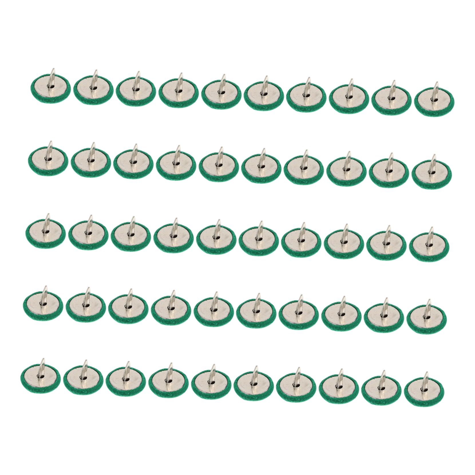 CIMAXIC 50pcs DIY Double-Legged Studs Craft Rivets Studs for Decorative Projects