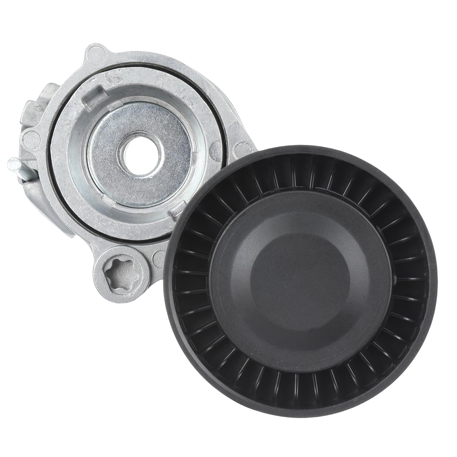 Spannrolle Riemenspanner Kompatibel mit Seat Cordoba, Ibiza III IV, Toledo IV; für Skoda Fabia I II, Roomster; für VW Fox Schrägheck, Polo 2001-2020 03D903305F