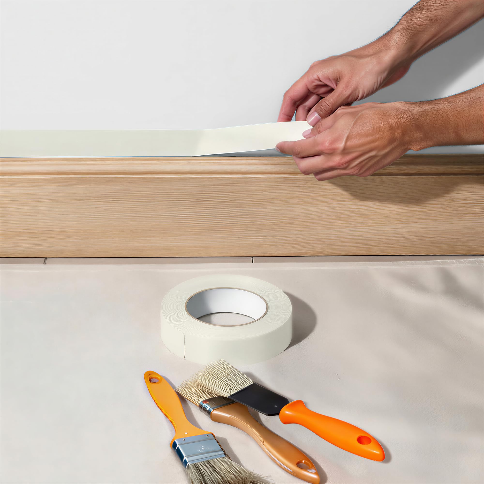 Amazon.co.jp: Amazonベーシック 塗装用マスキングテープ 36mm×55m