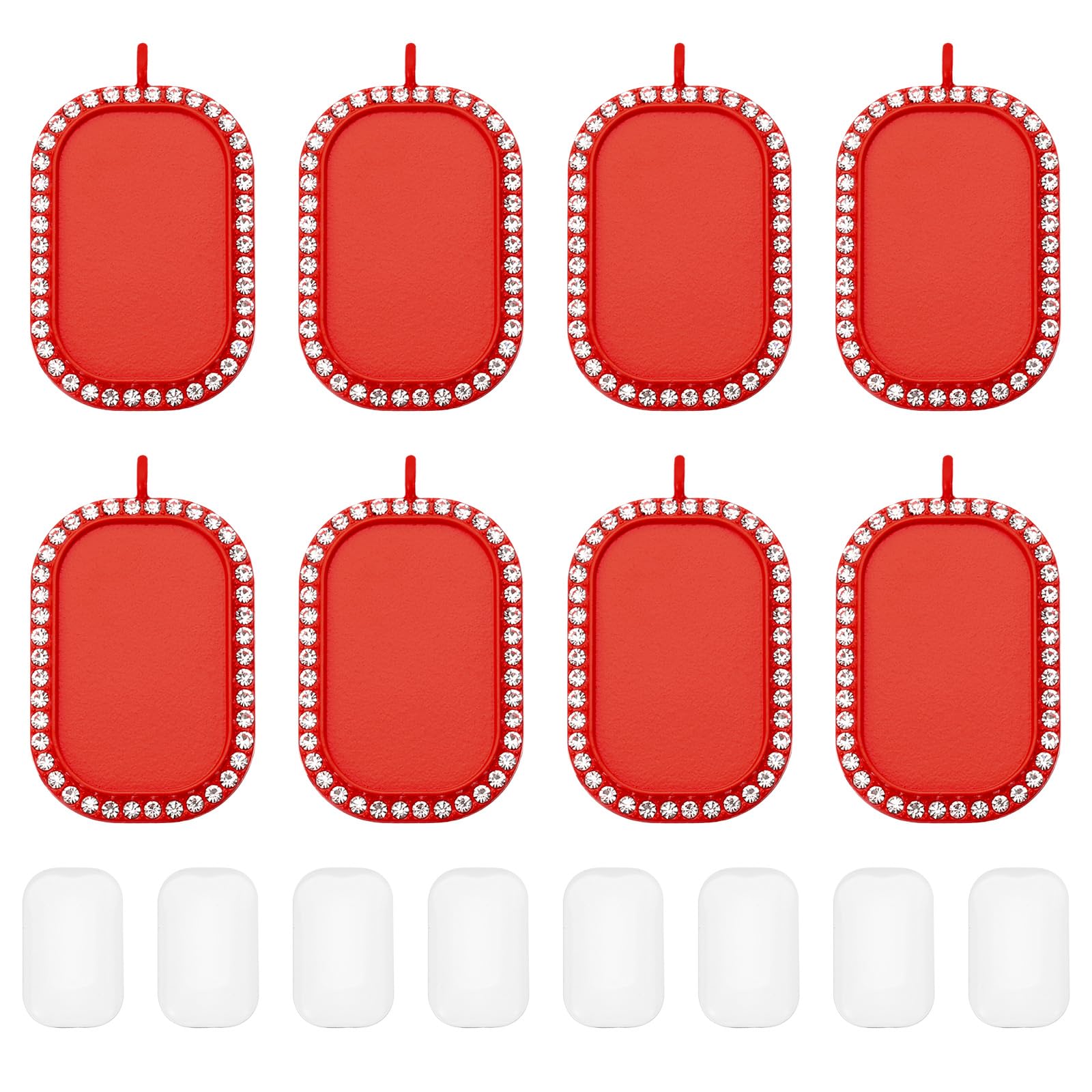 PATIKIL 1" Blank Picture Pendants