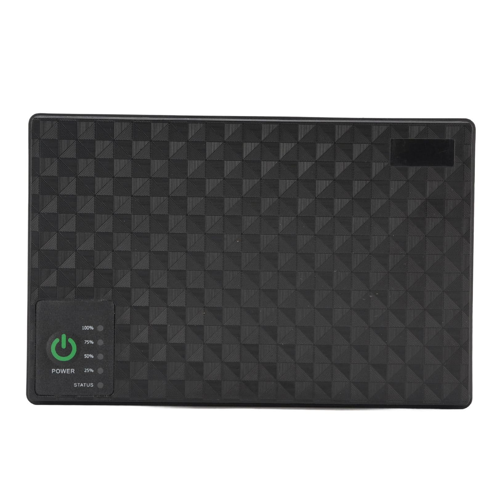 YDuupxe UPS de Respaldo de Batería 10400 MAh Fuente de Alimentación de
