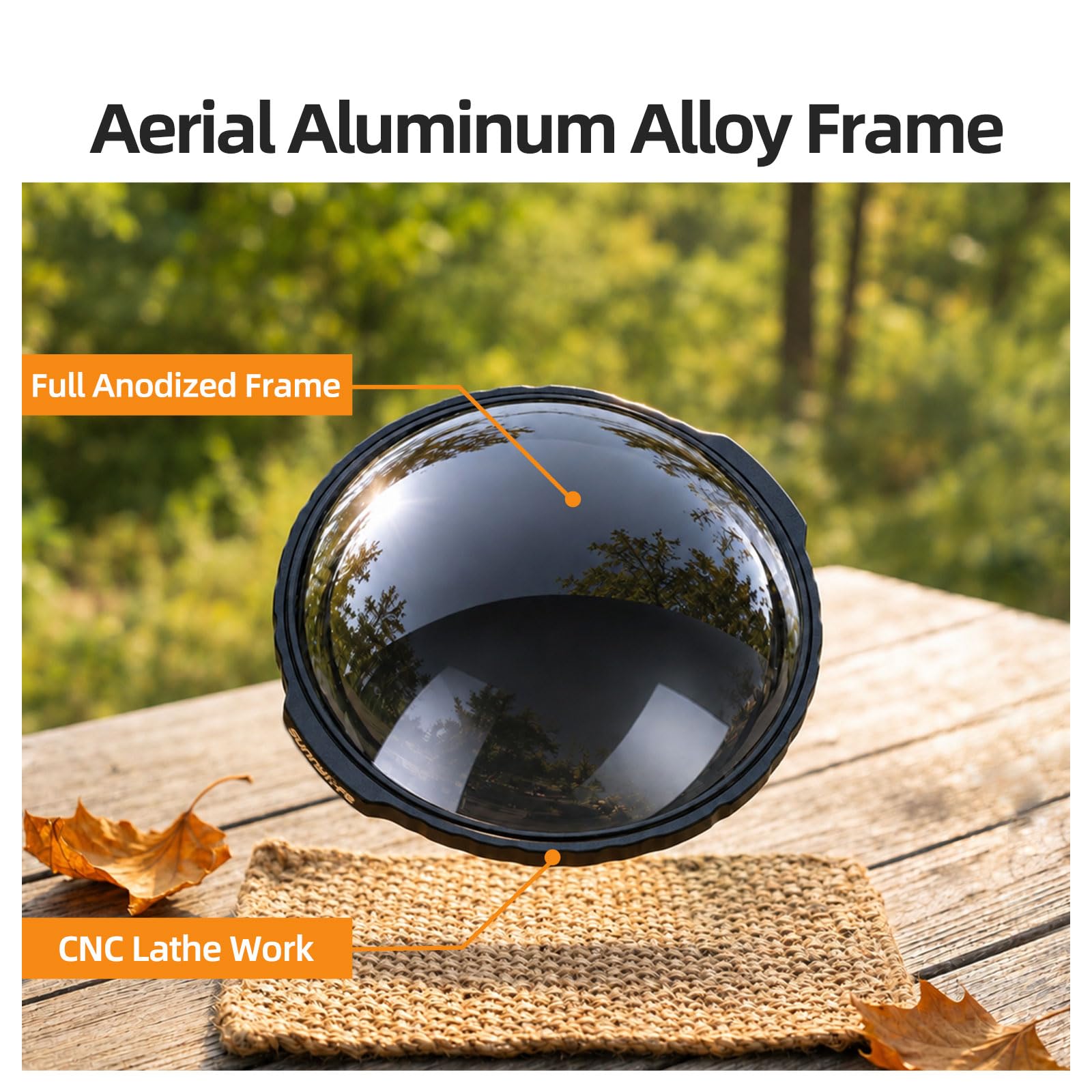 MCUV/ND16/ND32/ND64 Filter-Set, kompatibel mit Insta360 X6 Action-Kamera