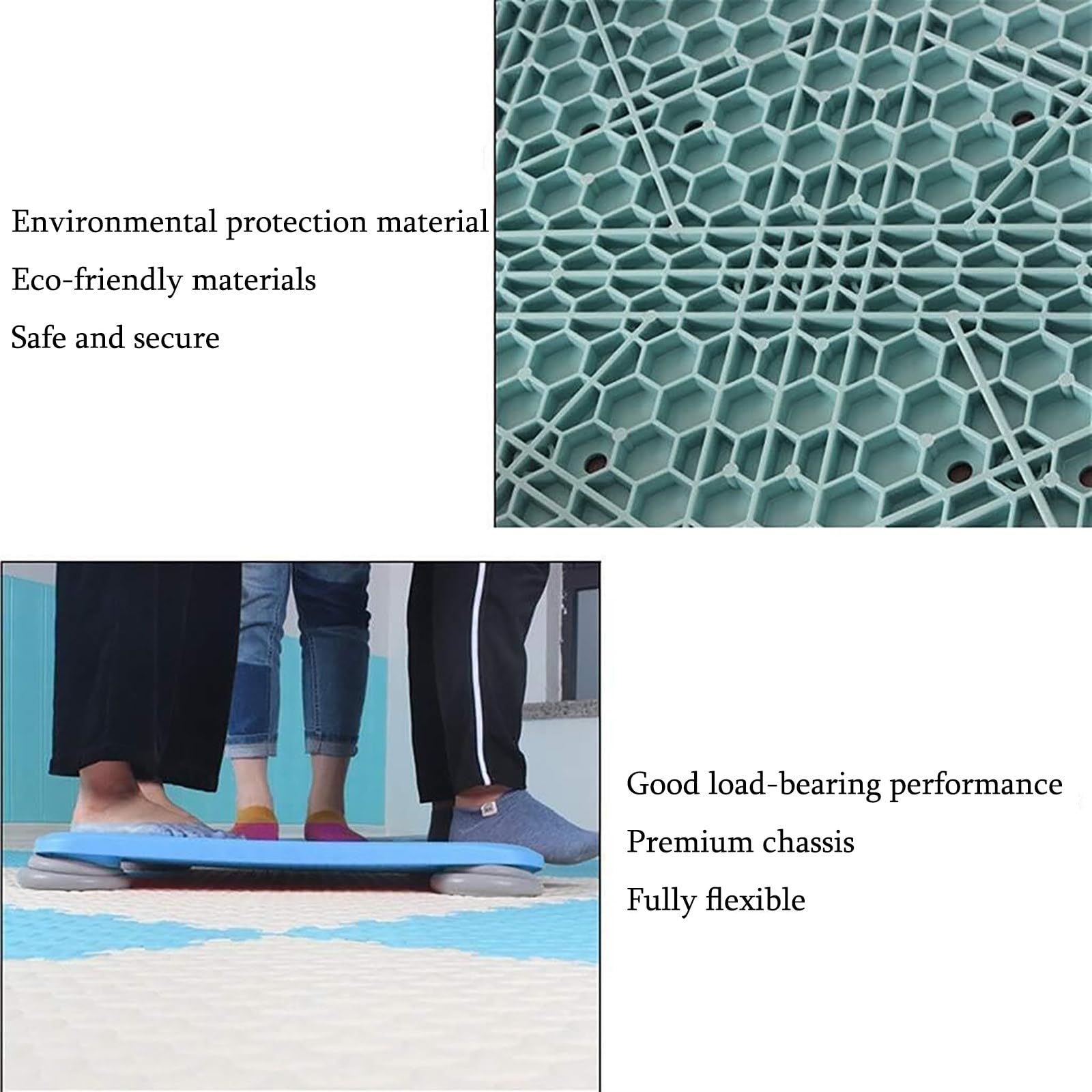 Mini trampolín para uso en interiores, diseño seguro y duradero con almohadillas de espuma de poliuretano, equipo sensorial para fitness y diversión, fácil de limpiar y desmontar