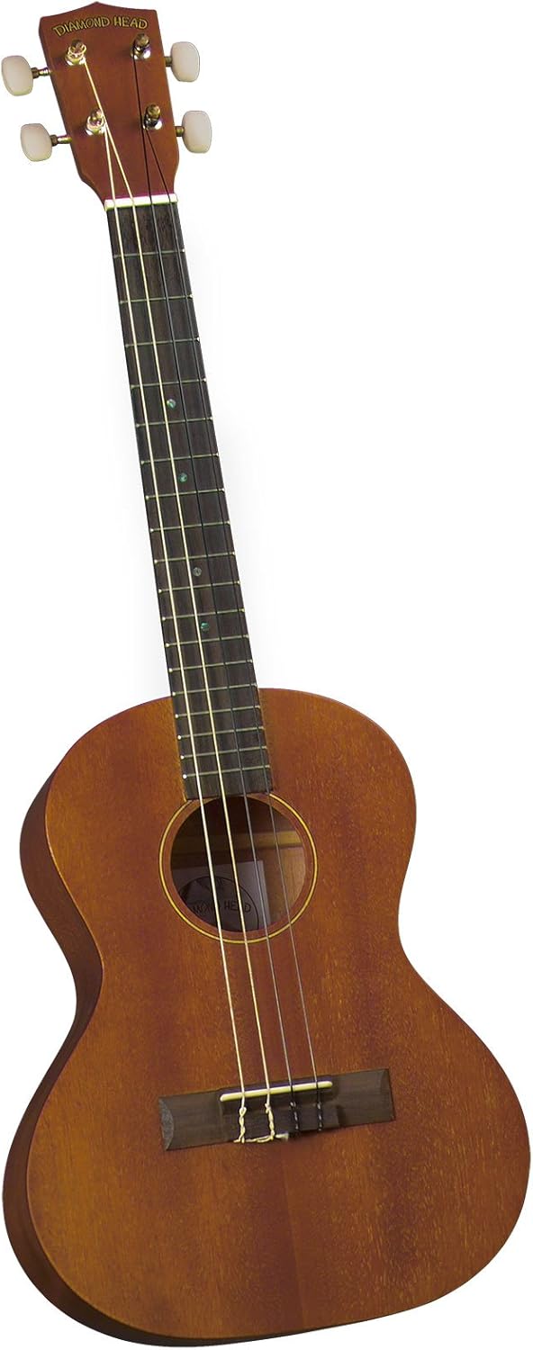 Diamond Head DU-200P Deluxe Natural Mahogany Pineapple Soprano Ukulele